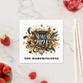 Happy New Year Napkins Servet (Insitu)