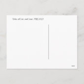 Happy New Year Night Reeds Abstract Fractal Feestdagenkaart (Achterkant)