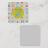 Happy New Year Note-kaart Notitiekaartje (Voorkant / Achterkant)