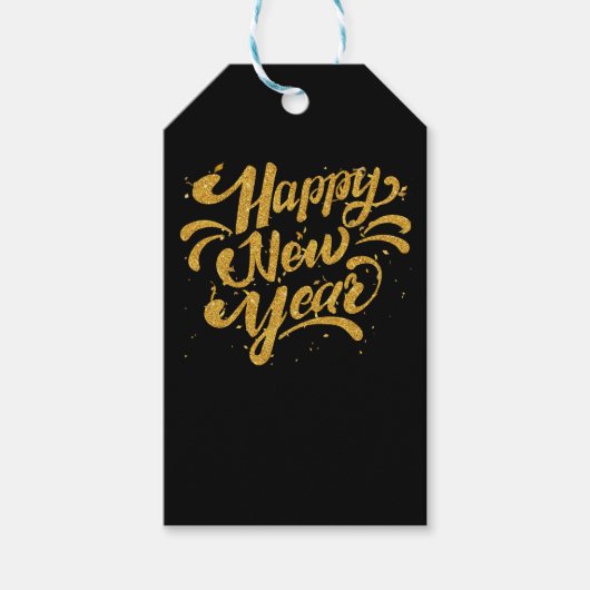 Happy New Year NYE Party - Grappig nieuwjaarsfeest Cadeaulabel (Voorkant)