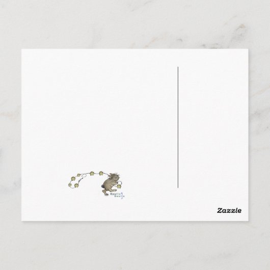 Happy New Year Omnibus Briefkaart (Achterkant)