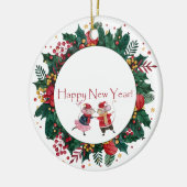 Happy New Year Ornament (Links)