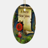 Happy New Year Ornament (Rechts)