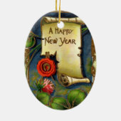 Happy New Year Ornament (Achterkant)