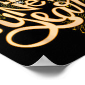 Happy New Year Oudejaarsavond Party Vrouwen Mannen Poster (Hoek)