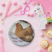 Happy New Year Paper-Bord Papieren Bordje (Feest)