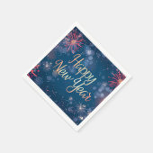 Happy New Year Paper Napkin Servet (Hoek)