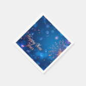 Happy New Year Paper Napkin Servet (Hoek)