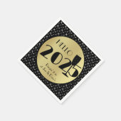 Happy New Year Paper Napkin Servet (Hoek)