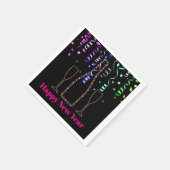 Happy New Year Paper Party Napkins Servet (Hoek)