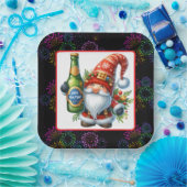 Happy New Year Papieren Bordje (Feest)