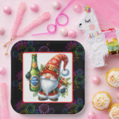 Happy New Year Papieren Bordje (Feest)