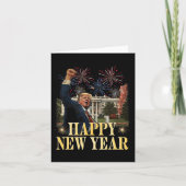 Happy New Year Party 2025 Trump 2024 Neem Amerika Kaart (Voorkant)