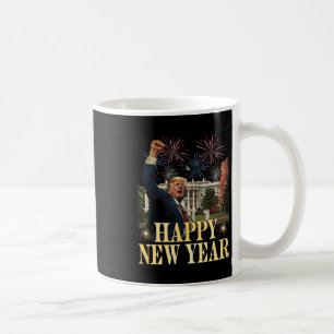 Happy New Year Party 2025 Trump 2024 Neem Amerika Koffiemok