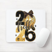 Happy New Year Party 2026 Ballon Family Matching M Muismat (Met muis)