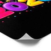 Happy New Year Party 2026 Ballon Family Matching M Poster (Hoek)