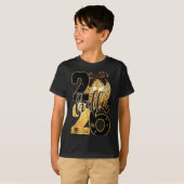 Happy New Year Party 2026 Ballon Family Matching M T-shirt (Voorkant volledig)