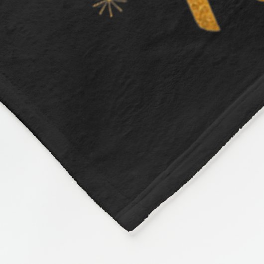 Happy New Year Party 2026 Family Matching Balloon  Fleece Deken (Hoek)