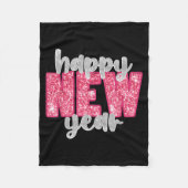 Happy New Year Party 2026 Nye Funny Family Matchin Fleece Deken (Voorkant)