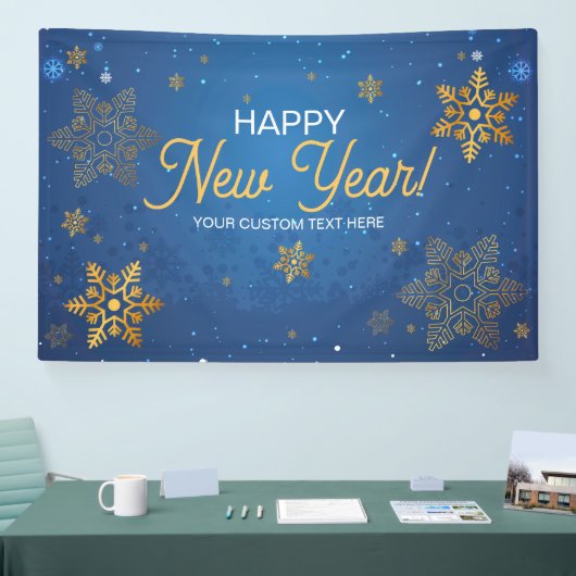 Happy New Year party backdrop  Spandoek (Beurs)