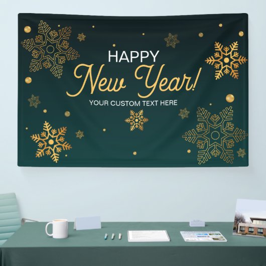 Happy New Year party backdrop  Spandoek (Beurs)