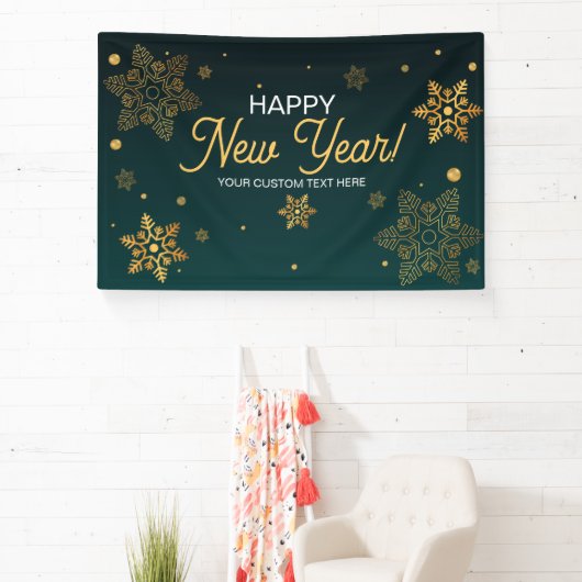 Happy New Year party backdrop Spandoek (Insitu)