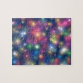 Happy New Year Party Glitter Stars Legpuzzel (Horizontaal)