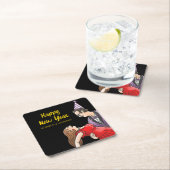 Happy New Year Party Kartonnen Onderzetters (Insitu)