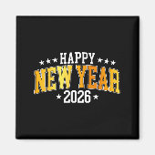 Happy New Year Party New Years Eve 2026 Fireworks  Magneet (Voorkant)