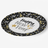 Happy New Year party Papieren Bordje (Gekanteld)