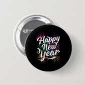 Happy New Year Party Supplies 2026 Family Matching Ronde Button 5,7 Cm (Voorkant /achterkant)
