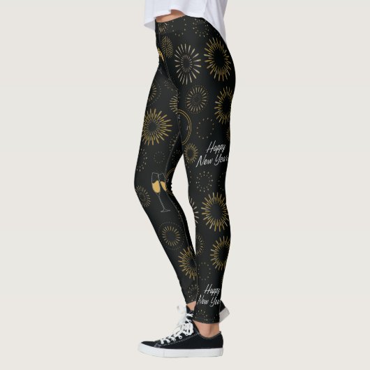 Happy New Year Pattern - Leggings (Links)