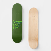 HAPPY NEW YEAR PERSOONLIJK SKATEBOARD (Voorkant)