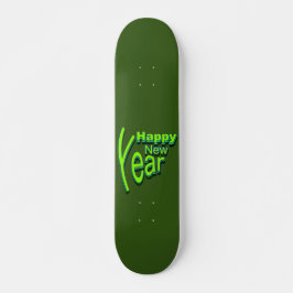 HAPPY NEW YEAR PERSOONLIJK SKATEBOARD