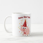 Happy New Year Pig Koffiemok (Links)