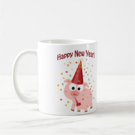 Happy New Year Pig Koffiemok