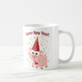 Happy New Year Pig Koffiemok