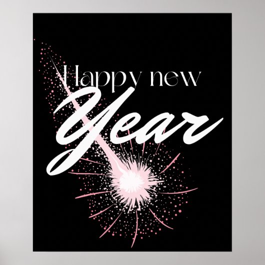 Happy new year poster (Voorkant)