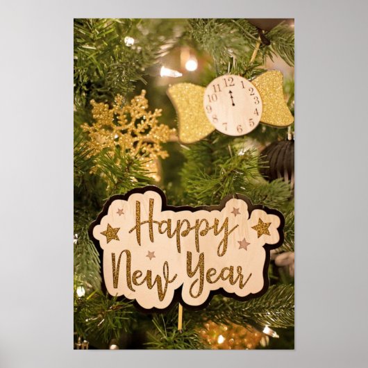 HAPPY NEW YEAR POSTER (Voorkant)