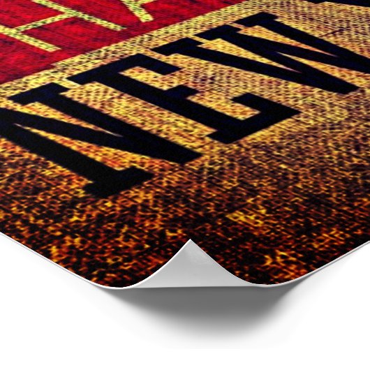 Happy New Year poster (Hoek)