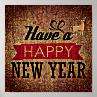 Happy New Year poster