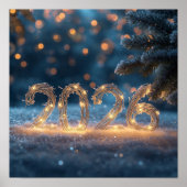 happy new year poster 2026 (Voorkant)