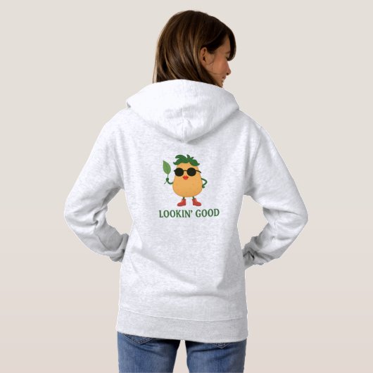 Happy New Year Pullover Hoodie (Achterkant volledig)