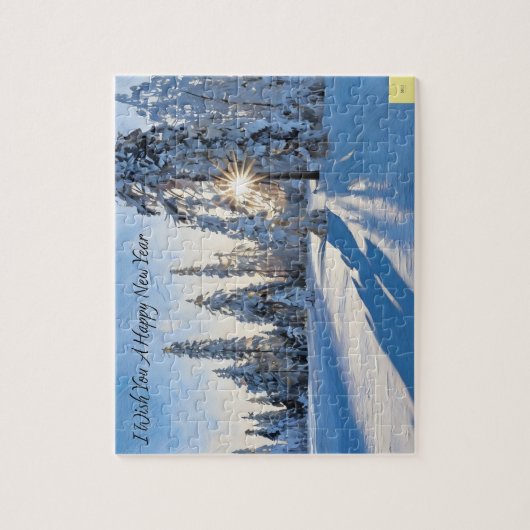 Happy New Year puzzle Legpuzzel (Verticaal)