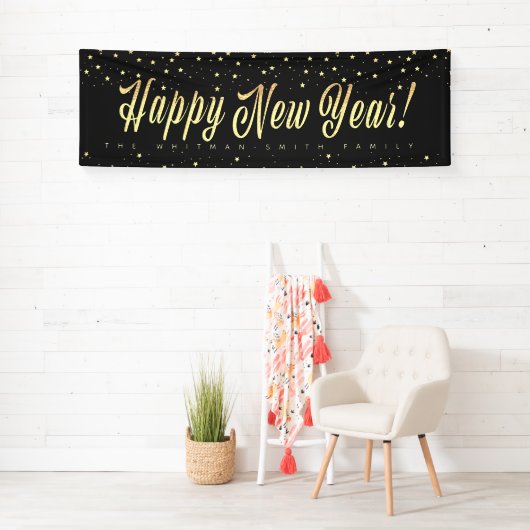 Happy New Year-reeks groot Spandoek (Insitu)