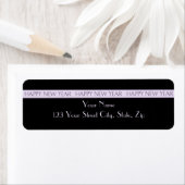 Happy New Year Return Address Labels (Insitu)