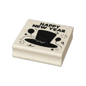Happy New Year Rubber Stamp Rubberstempel (Stempel)