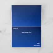 Happy New Year’s Eve Midnight Fireworks City Light Kaart (Binnen)