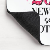 Happy New Year Same Hot Mess 2026 New Year Coquett Muismat (Hoek)