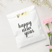 Happy New Year Script Party Favor Bags Bedankzakje (Gezegeld)